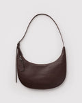 Medium Recycled Leather Flat Crescent